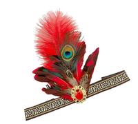 [Kfwfuaee] Bandeau de costume indien pour fête, festival, accessoires de cheveux indiens, harpe, cosplay, édition pour carnaval