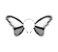 [Kfwfuaee] Bandeau Papillon en Peluche Oreilles Animal Bandeau Accessoires Cheveux Accessoires Cheveux Halloween Costume Enfants Adultes Noël Halloween Fête Cosplay