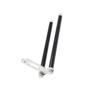 Kfwfuaee Bâton De Pêche en Aluminium Installation Facile Coupe-Vent Oreilles D'accroc Accessoires De Pêche Fourniture De Pêche Morsures Oreilles D'alarme