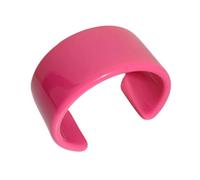 Kfwfuaee Bracelets ouverts pour femmes Mode Coloré Résine Acrylique Large Manchette Bracelets Indiens Fête Bijoux Fantaisie Bracelets Acrylique Tendance, taille unique, comme décrit