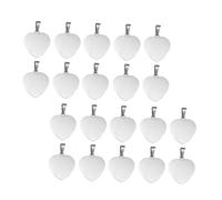 [Kfwfuaee] Breloque moderne en forme de cœur pour bijoux à usage général en acier inoxydable pratique et fascinant pour un usage quotidien