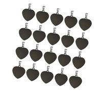 [Kfwfuaee] Breloque moderne en forme de cœur pour bijoux à usage général en acier inoxydable pratique et fascinant pour un usage quotidien