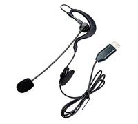 Kfwfuaee Casques d'arbitres professionnels avec amélioration de la clarté du son, élimination du bruit, fixation de construction, utilisation sportive, casques de communication