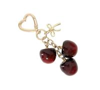 [Kfwfuaee] Cerise Bowknot Key Knot Keychain Porte-monnaie Charme Tendance Cerise Porte-clés Sac Charme Accessoires Améliorer Les Articles De Mode Femmes, 3, A