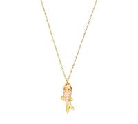 Kfwfuaee Collier de poisson à la mode avec perles, gouttelettes d ' huile, modèles portables, collier de poisson en acier inoxydable