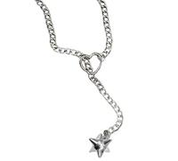 [Kfwfuaee] Collier ras du cou avec pendentif en forme de cœur pour femme, chaîne cubaine réglable pour femme, disponible en