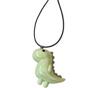 Kfwfuaee] Collier ras-du-cou en forme d'éléphant avec pendentif en forme d'éléphant et de dinosaure, フリーサイズ, Comme décrit dans la description, Sans pierre précieuse