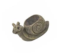 Kfwfuaee Dessin animé Succulent Planteur Tortue/Escargot/Hérisson Support de plantes Récipient en résine pour la décoration du bureau à domicile Pots de plantes décoratifs