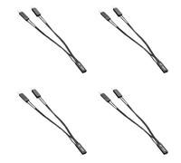 Kfwfuaee Double lien de séparation de sortie pour dos de câblage d'ordinateur PC LED d'alimentation en PVC dense verni plan d'alimentation pour carte mère