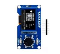 Kfwfuaee Écran OLED 0 96/1 3" EC11 Combo Low Power I2C Communication électronique Module d'affichage à contraste élevé OLED pour l'ajustement des paramètres