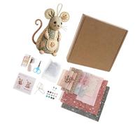 Kfwfuaee Ensemble de Couture de Souris Patchwork coloré avec Tous Les, B