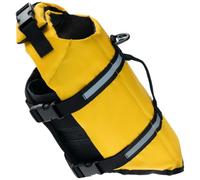 Kfwfuaee Gilet de sauvetage pour chien pour petites races - Durée de vie confortable - Avec ceinture réglable - Bandes réfléchissantes - Équipement d'activité aquatique - Haute flottabilité - Vie