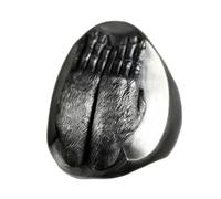 Kfwfuaee Hommes Vintage Cuivre Réglable Anneaux Ouverts Finition Destgierte Bijoux Antique Cadeau avec Texture Unique Antique Anneaux de Réglage de Bracelet Ouvert