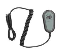 Kfwfuaee Interrupteur de commande du moteur à ressort pour chaises longues, canapés, 2 boutons, prise directe 5 broches, boîtier en ABS ergonomique, commandes électriques de chaise