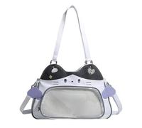 Kfwfuaee Itabag Sac à bandoulière pour femme avec insert pour écran d'anime Cosplay Sac à main Itabag Sac à main Sac à main Sac à main fourre-tout Mode Sac à main fourre-tout, lilas