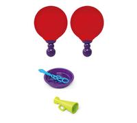 Kfwfuaee Jouet unique en forme de raquette à bulles pour parents enfants anniversaires d'interaction ou tout simplement divertissement ludique