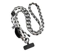 Kfwfuaee Lanière de téléphone rétractable en nylon coloré avec clip en métal sécurisé adaptée pour un usage quotidien et les activités de plein air, cordon de téléphone élégant pour les jeunes