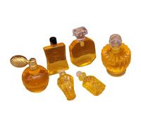 Kfwfuaee Lot de 12 décorations parfumées en résine réaliste Maison de poupée Miniatures Éducation sûre Jeu pour enfants Cadeau d'anniversaire sûr pour enfants Résine jouet résine