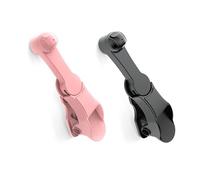 Kfwfuaee Lot de 2 tarauds d'écran automatiques réglables pour smartphones Design ABS Compatibilité de plusieurs appareils Installation rapide Accessoire de jeu Smartphone Auto Tapper