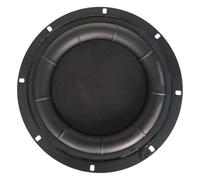 Kfwfuaee Membranes de woofer Diaphragme de basses passives Améliorer le son bas de gamme pour haut-parleur Réponse puissante Amplification 6 5 pouces/8 pouces