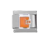 [Kfwfuaee] Module de charme italien à la mode avec module amovible Perle carrée délicate lien de charme italien