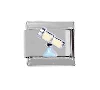 [Kfwfuaee] Module de charme italien à la mode avec module amovible Perle carrée délicate lien de charme italien