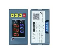Kfwfuaee Module de minuterie à retard infini avec double affichage numérique pour une minuterie pratique dans différentes applications quotidiennes Minuterie électronique