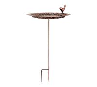 Kfwfuaee Oiseau sauvage décoratif Salle de Bain Jardin Décoration Bassin Résistant au gel Convient pour les terrasses et les balcons Ornements Jardin Bain d'oiseaux Extérieur