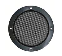 Kfwfuaee Protections Professionnelles de Haut-Parleur en métal, Couverture de Grille de Protection de Manchon en Filet pour Les configurations de Voiture, de Maison et de Studio