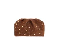 Kfwfuaee Sac à raviolis pour femme - Sac de soirée froncé - Élégant sac à main pour raviolis, marron, One Size