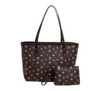 Kfwfuaee Sac pour femme grande capacité aisselle épaule élégante jolis nœuds pour faire du shopping, faire des trajets quotidiens pour femme avec nœuds d'épaule élégants sous les aisselles de grande