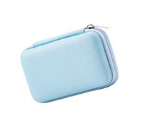 Kfwfuaee Sac robuste pour appareil photo résistant à la chute Rembourrage intérieur doux Fermeture éclair étanche Housse pour les activités de plein air amateurs de choc, bleu