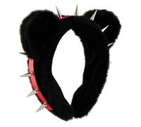 [Kfwfuaee] Serre-tête oreilles de chat réalistes Boucles d'oreilles Adolescent Bandeau Animation Thème Bandeau pour femmes amateurs de cinéma