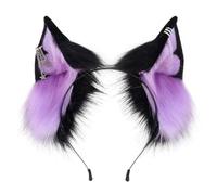 [Kfwfuaee] Serre-tête réglable avec oreilles d'animaux pour un usage quotidien pour les fêtes de jeux de rôle doux faits à la main