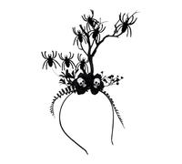 [Kfwfuaee] Serre-tête unique en forme de branche avec accessoires de cheveux délicats en résine artisanale pour concerts, déguisements, festivals, accessoires thématiques sombres