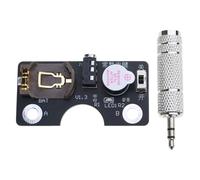 Kfwfuaee Signaux portables Entraîneur Code Entraîneur Morse Key Trainer Power par batterie 2032 pour améliorer la visualisation du rythme