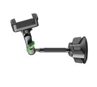 Kfwfuaee Support de téléphone de voiture réglable en hauteur Support ventouse Rotation à 360° Tableau de bord Montage général pour smartphones Porte-gobelet à ventouse