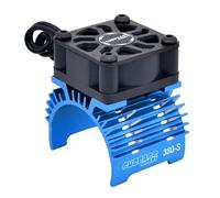 Kfwfuaee Télécommande de voiture sans balais Ventilateur de refroidissement à haute vitesse Accessoires de mise à niveau pour modèle de véhicule Partie télécommande Dissipateur thermique