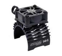 Kfwfuaee Télécommande de voiture sans balais Ventilateur de refroidissement à haute vitesse Accessoires de mise à niveau pour modèle de véhicule Partie télécommande Dissipateur thermique