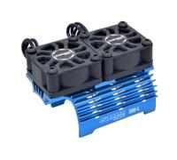 Kfwfuaee Télécommande de voiture sans balais Ventilateur de refroidissement à haute vitesse Accessoires de mise à niveau pour modèle de véhicule Partie télécommande Dissipateur thermique