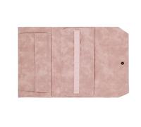 Kfwfuaee Trousse à aiguilles à tricoter circulaire vide avec plusieurs fentes élastiques pour ranger les outils de voyage