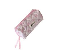 Kfwfuaee Trousse à crayons simple Jolie trousse à crayons de soudure Trousse à crayons esthétique Trousse à crayons Organisateurs de bureau pour étudiants, rose bonbon