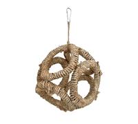 Kfwfuaee Vogelperch Anneaux de branches naturelles pour perroquets Conure Supplies Nettoyage Balançoire Grattoir pour petits perroquets moyens Jouet pour rack