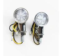 KFXYSM Clignotant Moto Led Clignotants LED Utilisation adaptée pour moto Honda, Suzuki, Yamaha, CB, VTX, CG125, Cruiser, Chopper, Bobber