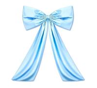 KFXYSM Gros Noeud Sapin De Noel,Gros Noeud Cadeau Ruban À Nœud Surdimensionné for Toile De Fond, Décoration Murale Salle Fête d'anniversaire, Géant Suspendre, Cadeau, Papillon(Blue)