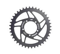 KFXYSM Plateau Vélo,Plateau de Pédalier Plateau de pédalier for vélo électrique Ebike, Lame Plateau, pignon Moteur à entraînement Central 36T 38T 40T(40T)