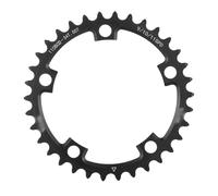 KFXYSM Plateau Vélo,Plateau de Pédalier Plateau de vélo Route 110BCD 50-34T 52-36T 53-39T à 5 boulons en Alliage d'aluminium Double Vitesse Pièces(110BCD Round 34T)