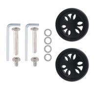 KFXYSM Roulette Valise Remplacement Portables roulettes de Rechange for valises, 50 mm x 15, en polyuréthane résistant à l'usure