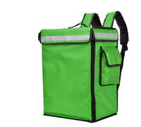 KFXYSM Sac Isotherme Livraison,Sac à Pizzas 4 2L / 58L Grands Sacs À Emporter Restauration Rapide Pizza Sac De Livraison Coffret Isolant Imperméable Stockage Dos Scooter(42L Green Color)