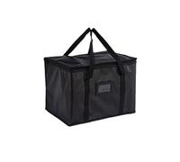 KFXYSM Sac Isotherme Livraison,Sac à Pizzas Sac Isotherme Thermique Isolé Stockage De Boissons Grands Sacs Réfrigérés, Aliments Frais Déjeuner Boîte À Fermeture Éclair(50L)